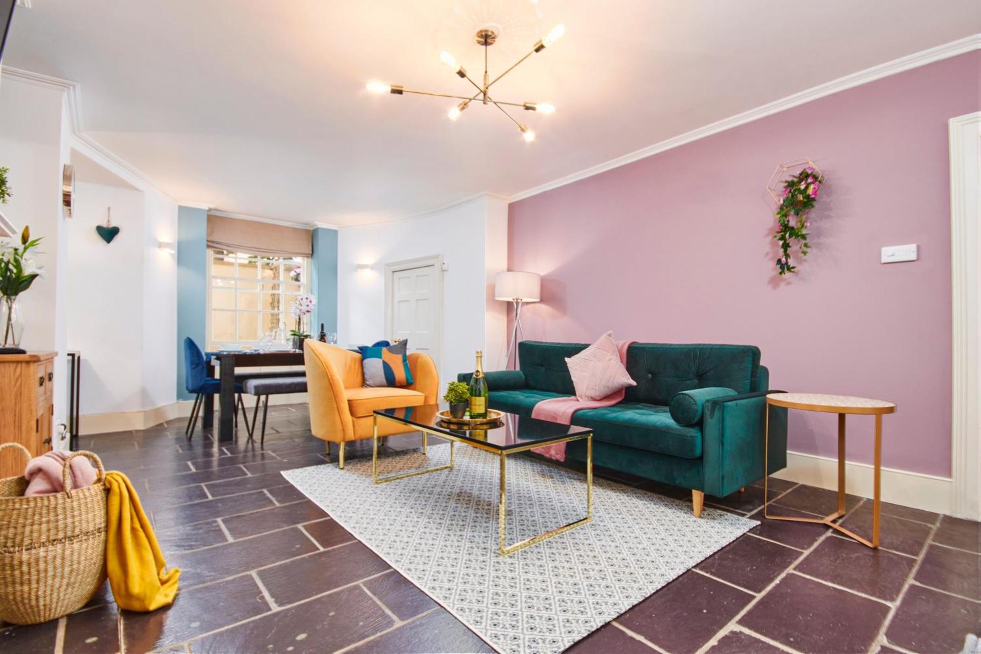 Beautiful 2Bedroom 4 Actual Beds House With Wifi By Purestay Bath Exterior foto